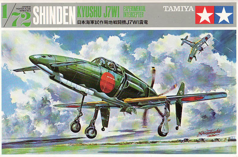 Tamiya 1/72 Shinden Kyushu J7W1 Experimental Intercepter (FA-105)