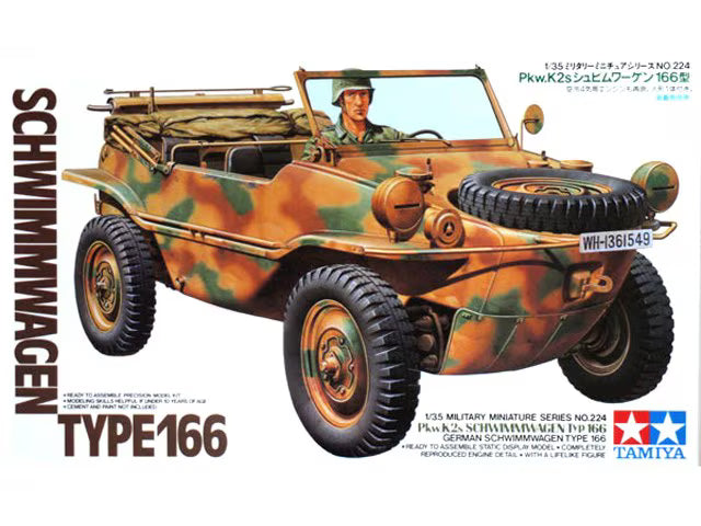 Tamiya 1/35 German Schwimmwagen Type 166 (35224)