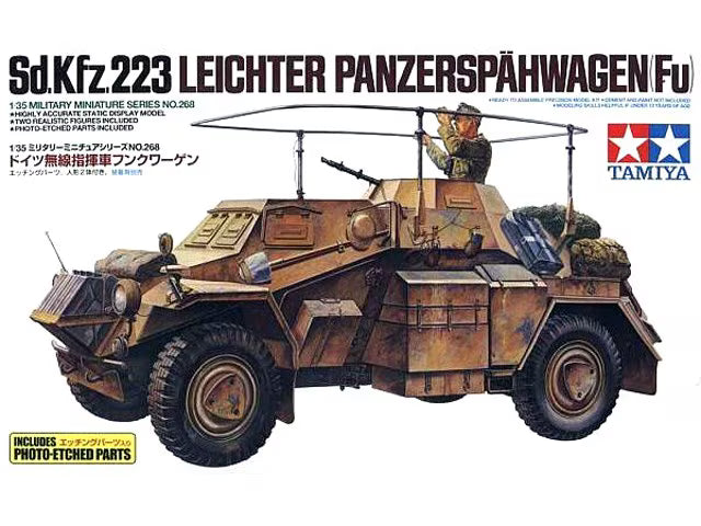 Tamiya 1/35 Sd.Kfz.223 Leichter Panzerspähwagen (Fu) (35266)