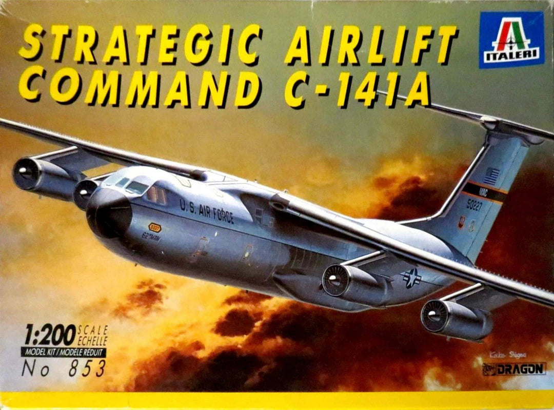 Italeri 1/72 Strategic Airlift Comand C-141A (853)