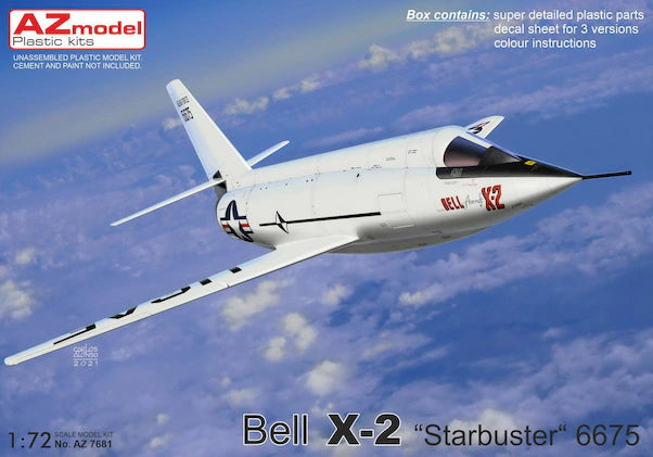 AZmodel 1/72 Bell X-2 “Starbuster” 6675 (AZ 7681)