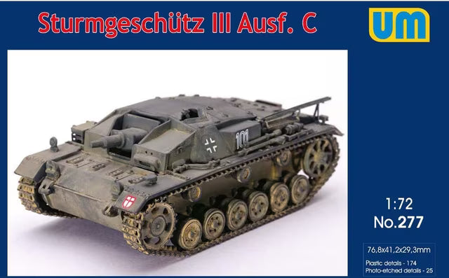 UM 1/72 Sd.Kfz. 142 Sturmgeschütz III Ausf. C (277)