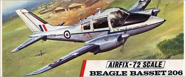 Airfix 1/72 Beagle Basset 206 (Series 2 1968) (255)