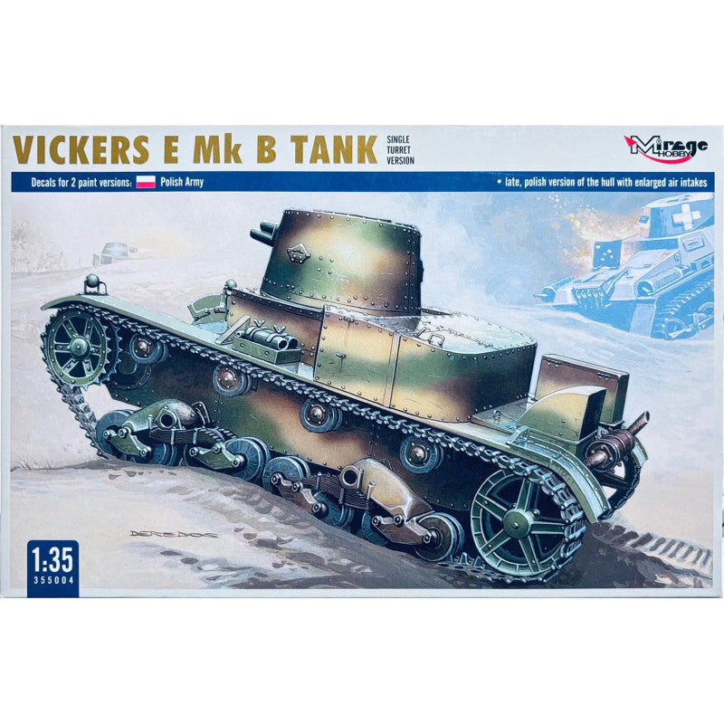 Mirage Hobby 1/35 Light Tank VICKERS E Mk.B (35304)