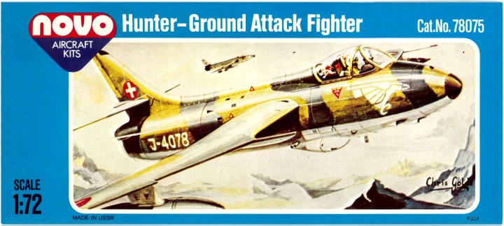 Novo 1/72 Hunter - Ground Attack Fighter (78075)