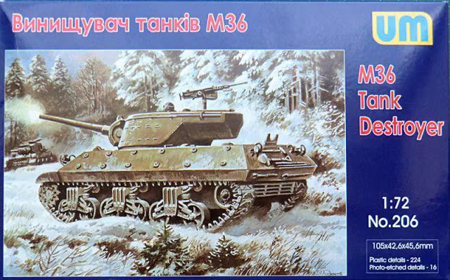 UM 1/72 M36 Tank Destroyer (206)