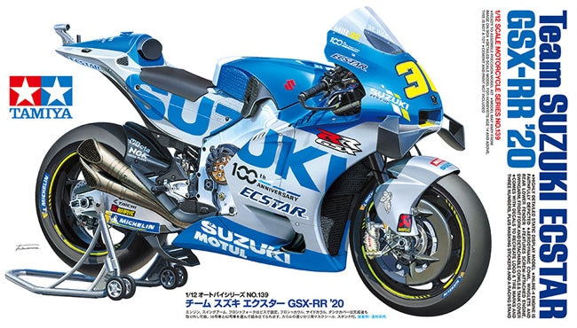 Tamiya 1/12 Suzuki GSX-RR Team Suzuki Ecstar MotoGP 2020 (14139)