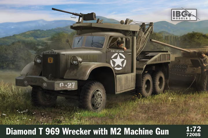 IBG 1/72 Diamond T 969 Wrecker with M2 Machine Gun (72085)
