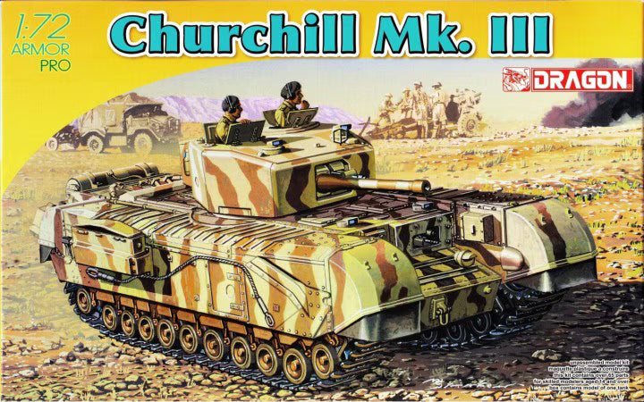 Dragon 1/72 Churchill Mk.III (7396)
