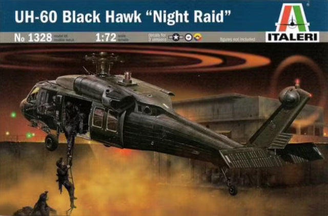 Italeri 1/72 UH-60 Black Hawk "Night Raid" (1328)