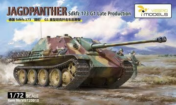 Vespid Models 1/72 Jagdpanther Sd.Kfz.173 G1 Late Production (VS720010)