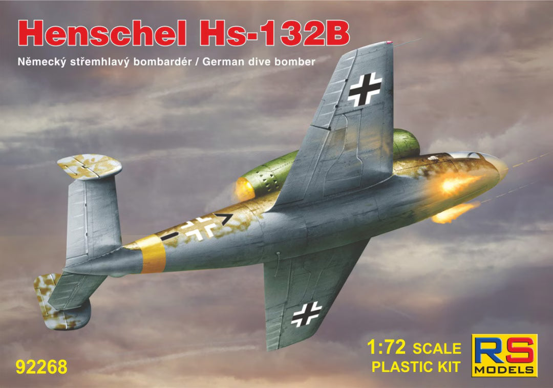 RS Models 1/72 Henschel Hs-132B German Dive Bomber (92268)