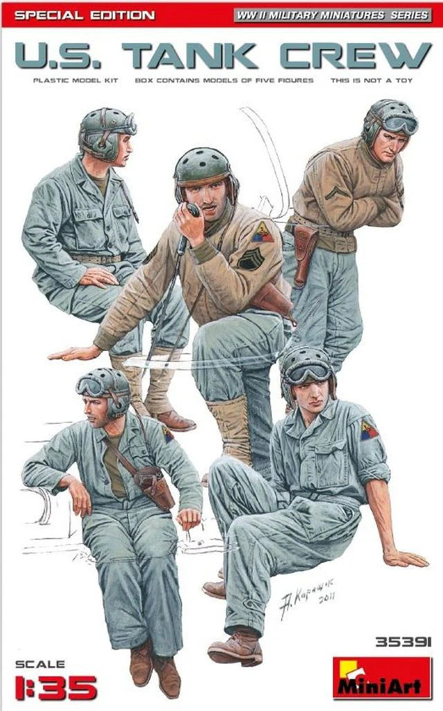 MiniArt 1/35 U.S. Tank Crew Special Edition (35391)