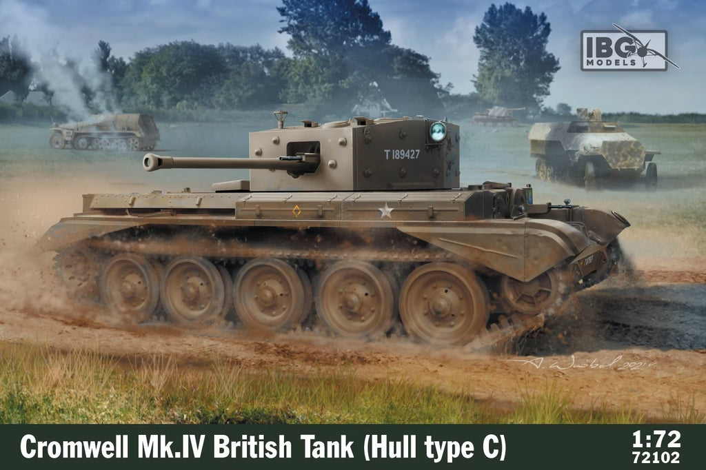IBG 1/72 Cromwell MK.IV British Tank (Hull type C) (72102)
