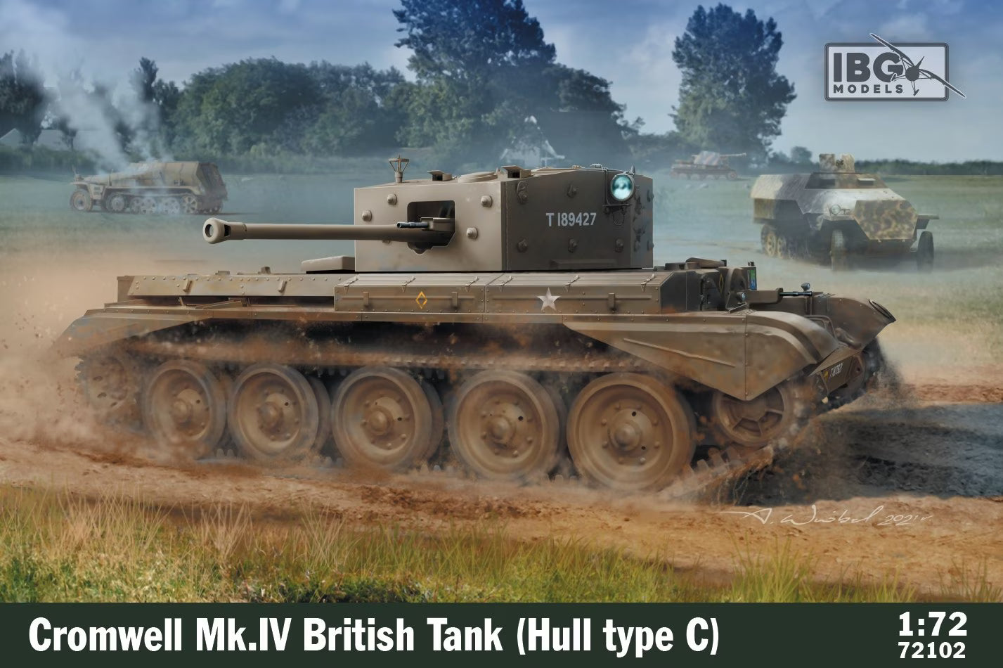 IBG 1/72 Cromwell MK.IV British Tank (Hull type C) (72102)