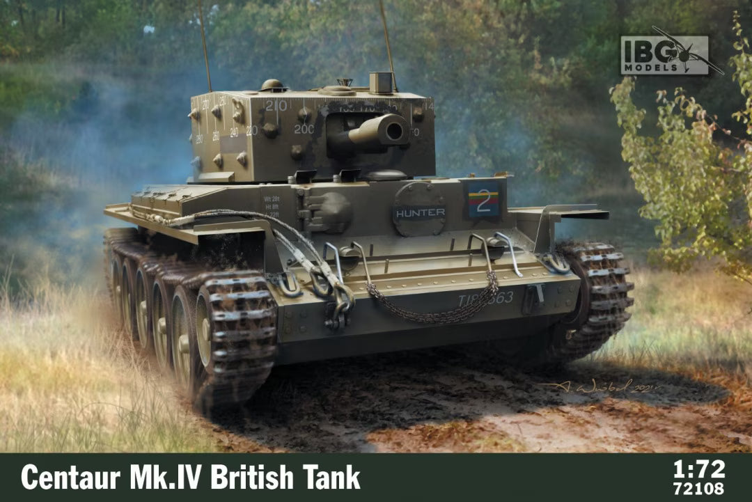 IBG 1/72  British tank Centaur Mk.IV (72108)