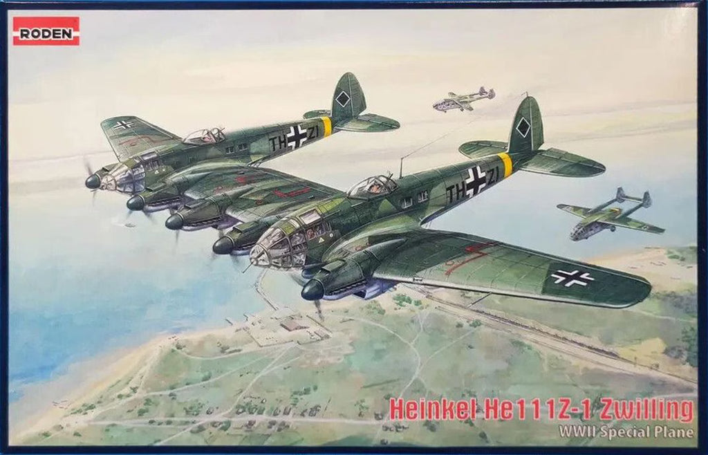 Roden 1/144 Heinkel He 111Z-1 Zwilling (346) — New — image 1 of 4
