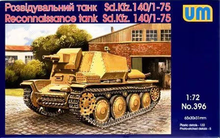 UM 1/72 Reconnaissance tank Sd.Kfz. 140/1-75 (396)