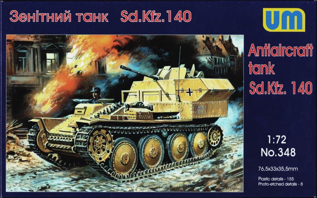 UM 1/72 Antiaircraft tank Sd.Kfz. 140 (348)