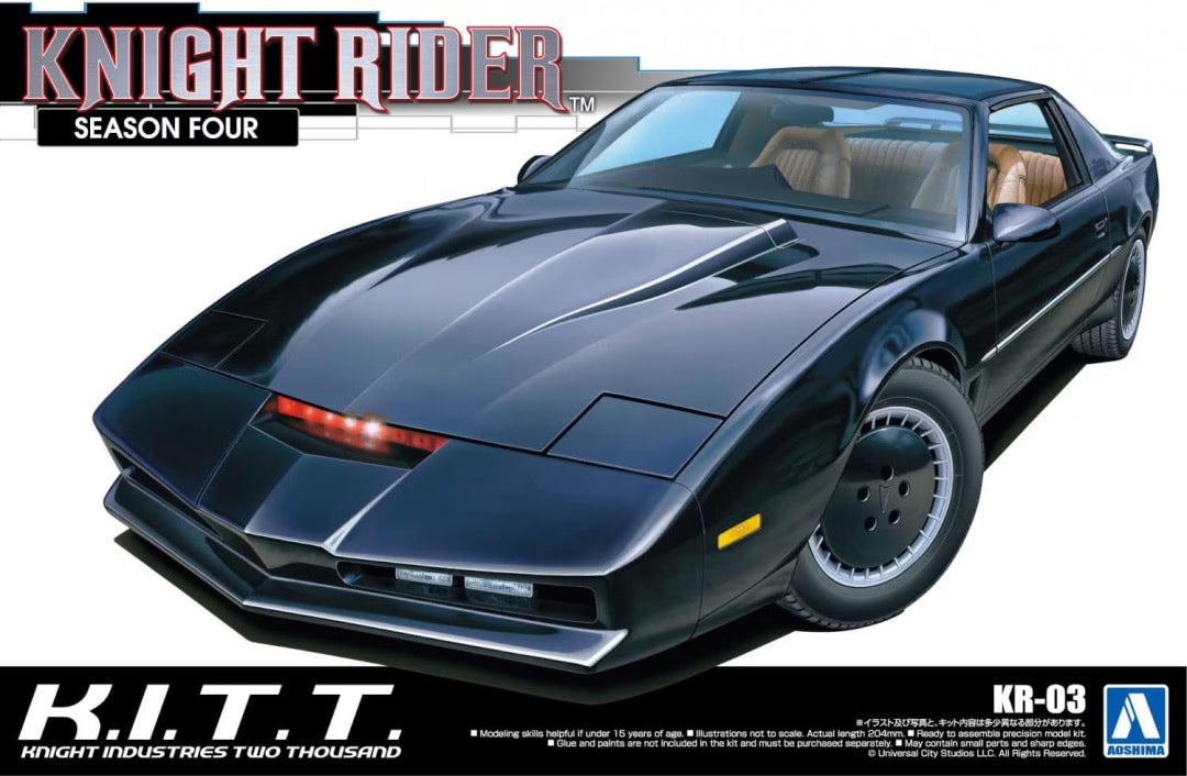 Aoshima 1/24 Knight Rider K.I.T.T. Season Four (06377)