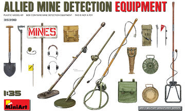 MiniArt 1/35 Allied Mine Detection Equipment (35390)