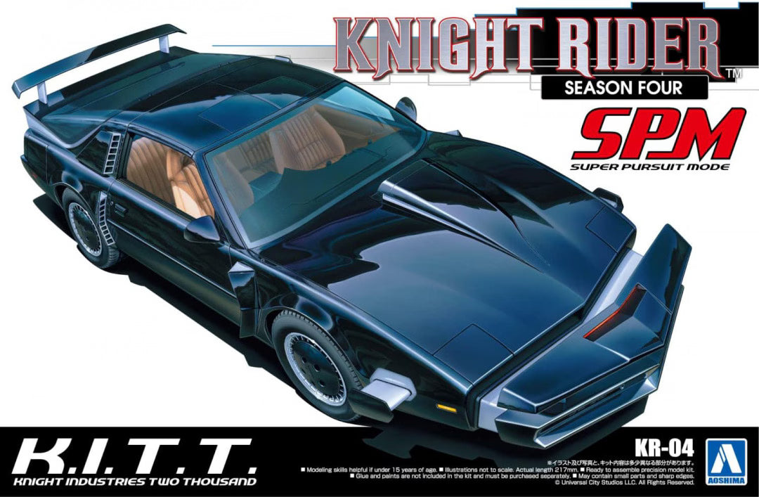 Aoshima 1/24 Knight Rider Knight 2000 K.I.T.T. SPM Season Four (063781)