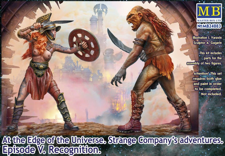 Master Box Ltd 1/24 At The Edge of The Universe. Strange Company's adventures.  Episode V. Recognition. (MB24083)