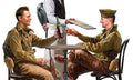 MiniArt 1/35 U.S. Soldiers in Cafe (35406)