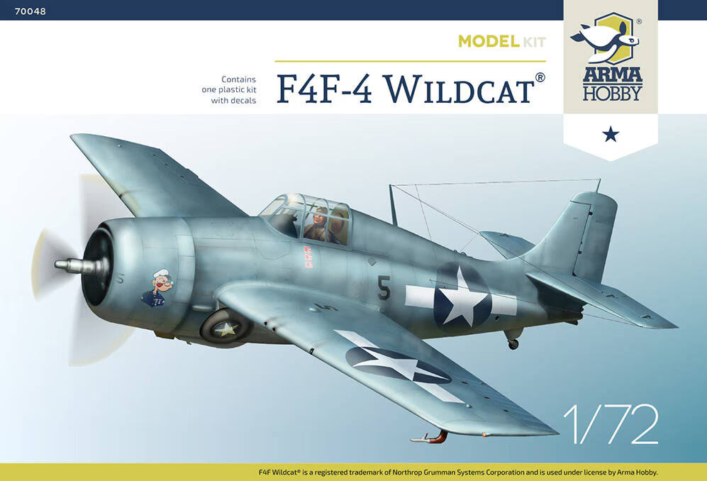 Arma Hobby 1/72 F4F-4 Wildcat (70048)