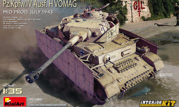 MiniArt 1/35 Pz.Kpfw. IV Ausf. H Vomag Mid Prod. July 1943 Interior Kit (35305)