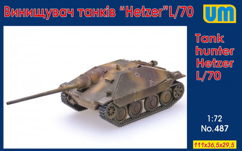 UM 1/72 Jagdpanzer Hetzer L/70 (487)