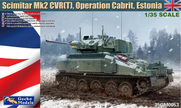 Gecko Models 1/35 Scimitar MK2 CVR(T) Operation Cabrit, Estonia (35GM0053)