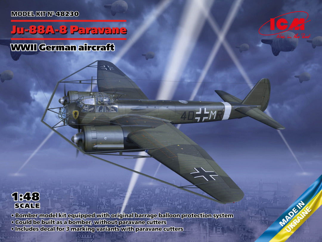 ICM 1/48 Ju 88A-8 Paravane (48230)