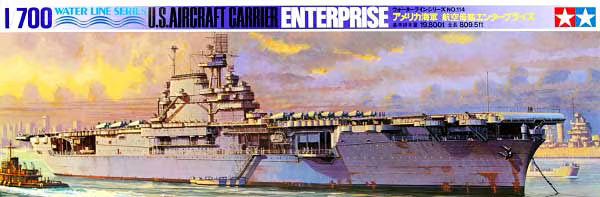 Tamiya 1/700 U.S. Aircraft Carrier Enterprise CV-6 (77514)