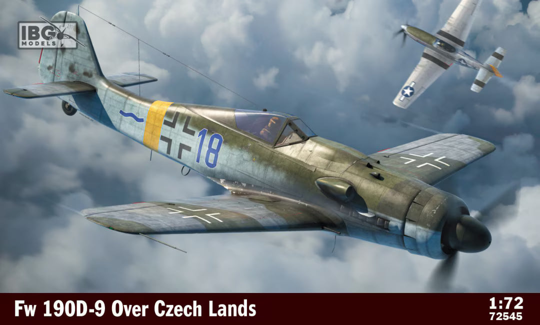 IBG 1/72 Focke-Wulf Fw 190 D-9 Over Czech Lands (72545)