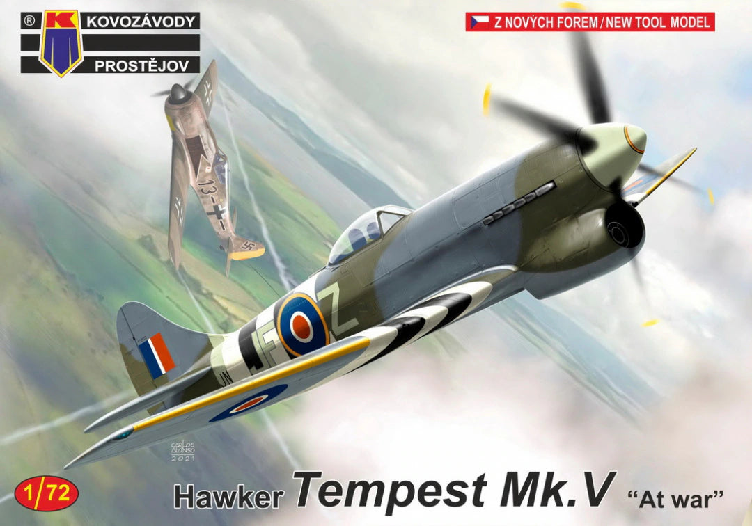 KP MODELS 1/72  Hawker Tempest Mk. V "At war" (KPM0252)