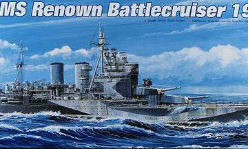 Trumpeter 1/700 HMS Renown Battlecruiser 1945 (05765)