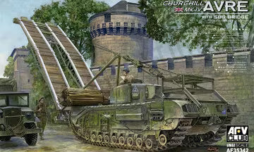 AFV Club 1/35 Churchill Mk.IV AVRE with SBG Bridge (AF35342)