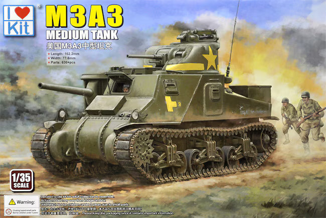 I love Kit 1/35 M3A3 Medium Tank (63517)