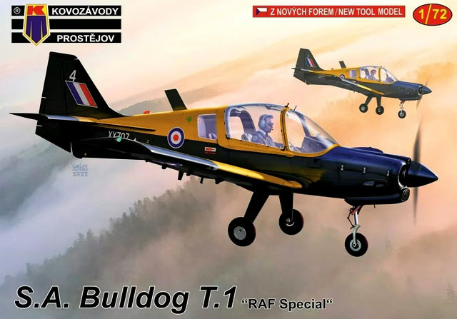 KP MODELS 1/72  S.A. Bulldog T.1 "RAF Special“ (KPM0299)