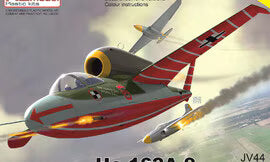 AZmodel 1/72 Heinkel He 162A-9 "Salamander" JV44 (AZ 7825) — New — image 1 of 2