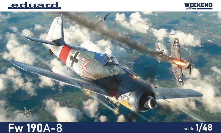 Eduard 1/48 Weekend Edition Messerschmitt Fw 190A-8 (84116)