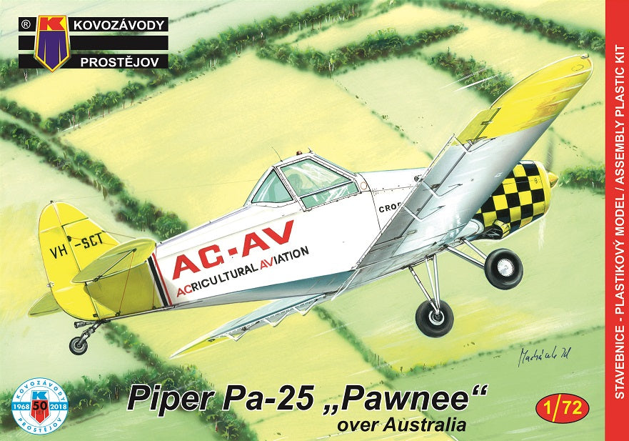 KP Models 1/72 Piper PA-25 "Pawnee" over Australia (KPM0125) — New — Aircraft, Civil Aviation