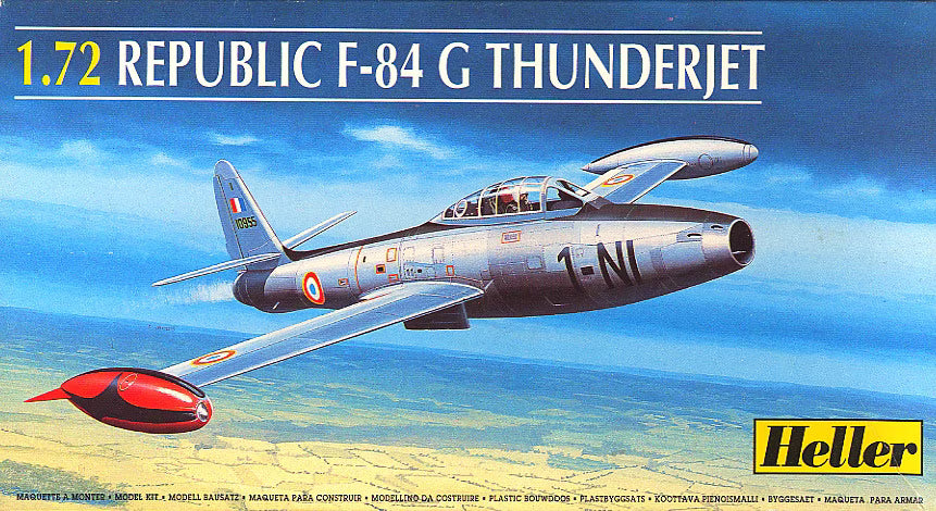 Heller 1/72 Republic F-84 G Thunderjet (80278)