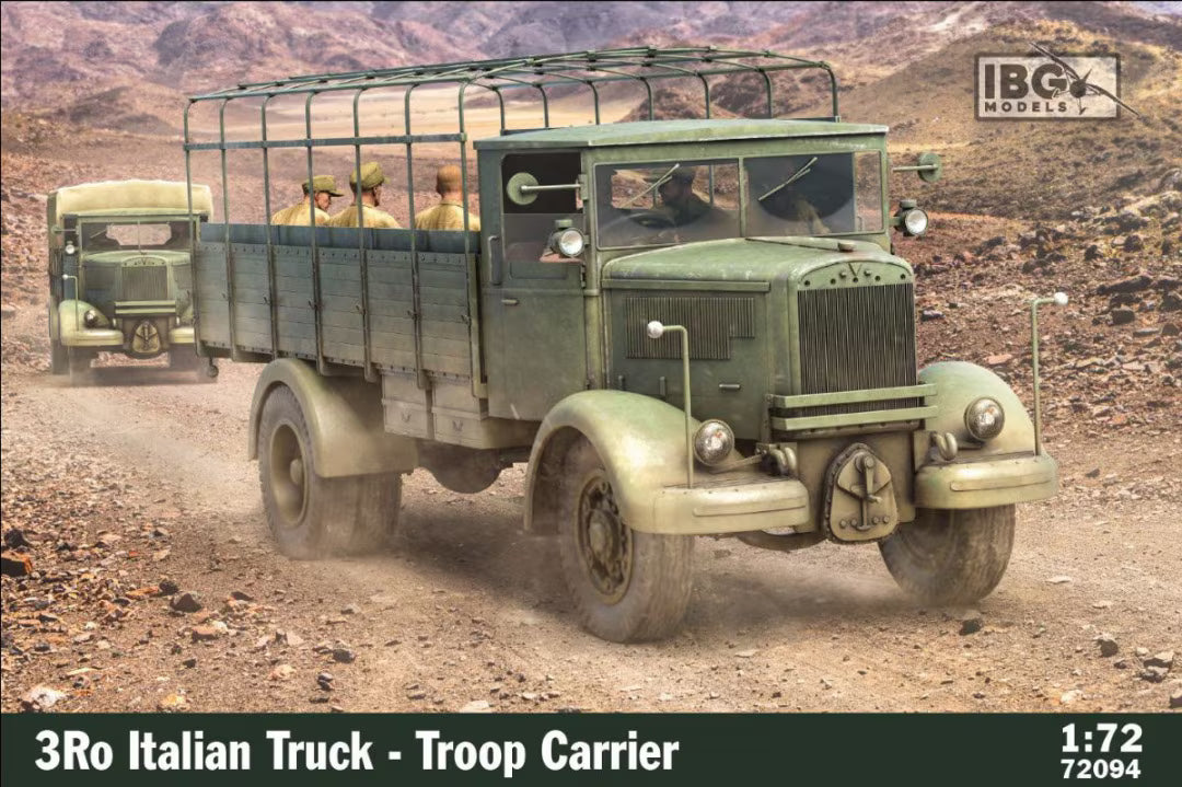 IBG 1/72  Italian 3Ro Truck - Troop Carrier (72094)