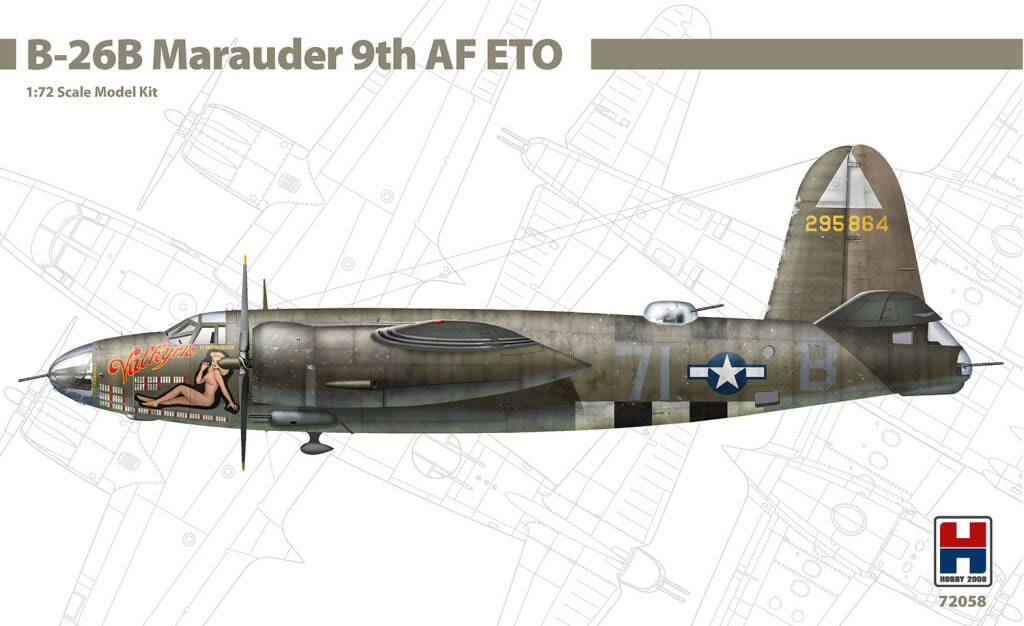 Hobby 2000 1/72 B-26B Marauder 9th AF ETO (72058)