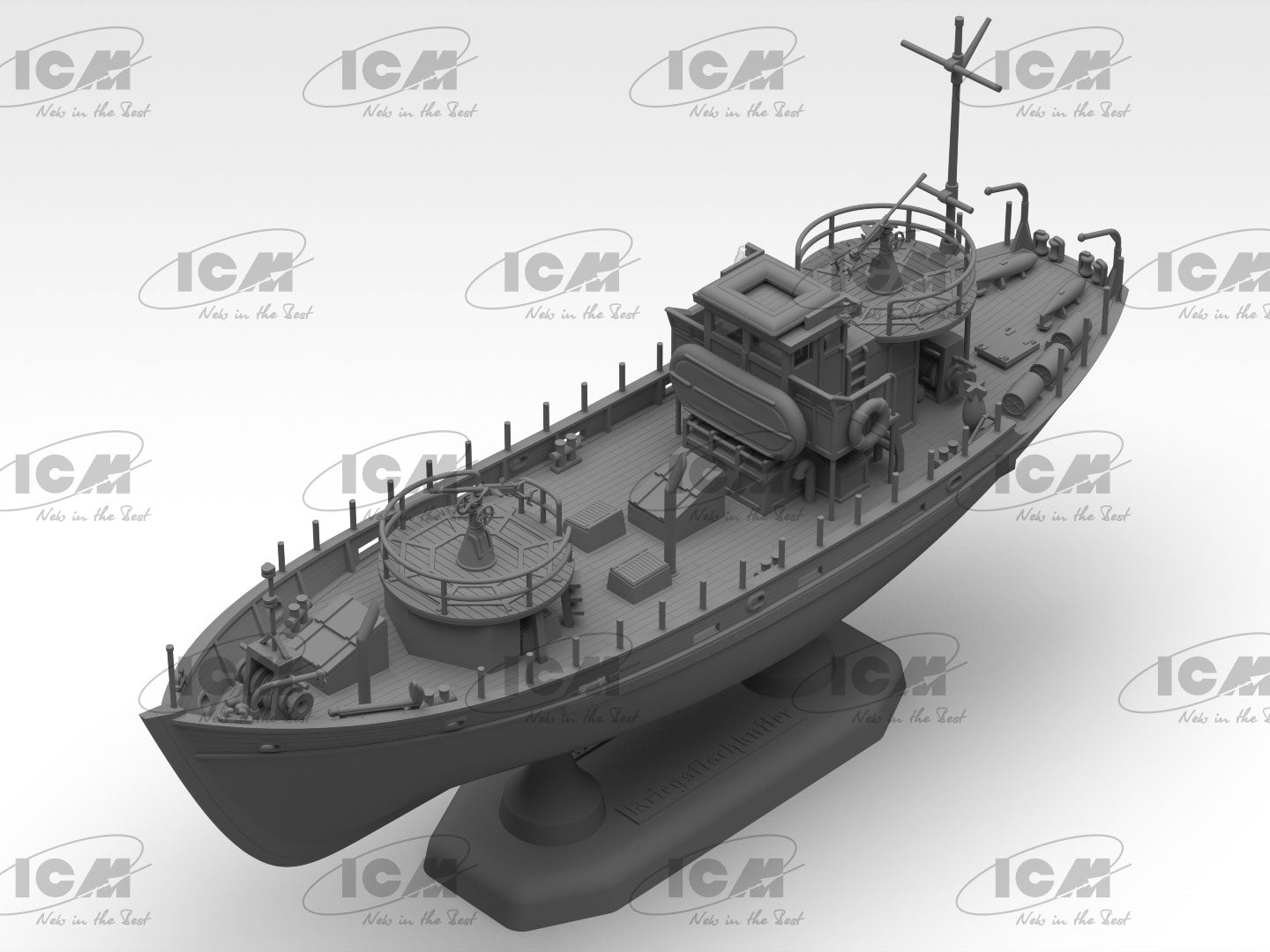 ICM 1/144 KFK Kriegsfischkutter WWII German multi-purpose boat (S.012)