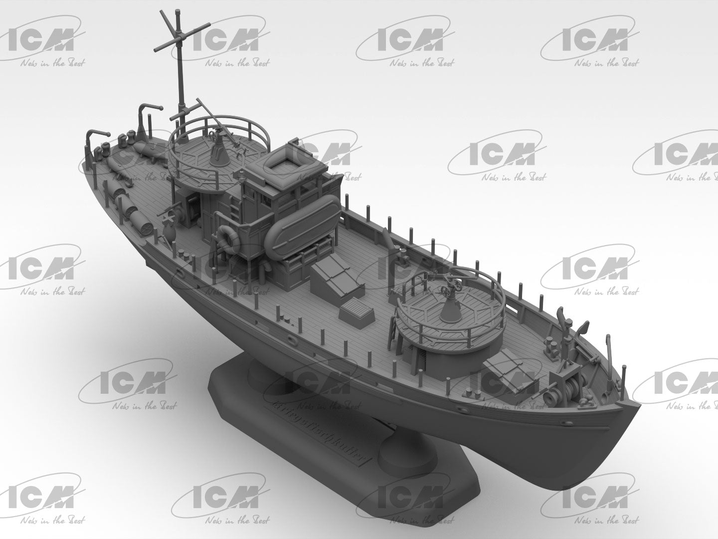 ICM 1/144 KFK Kriegsfischkutter WWII German multi-purpose boat (S.012)