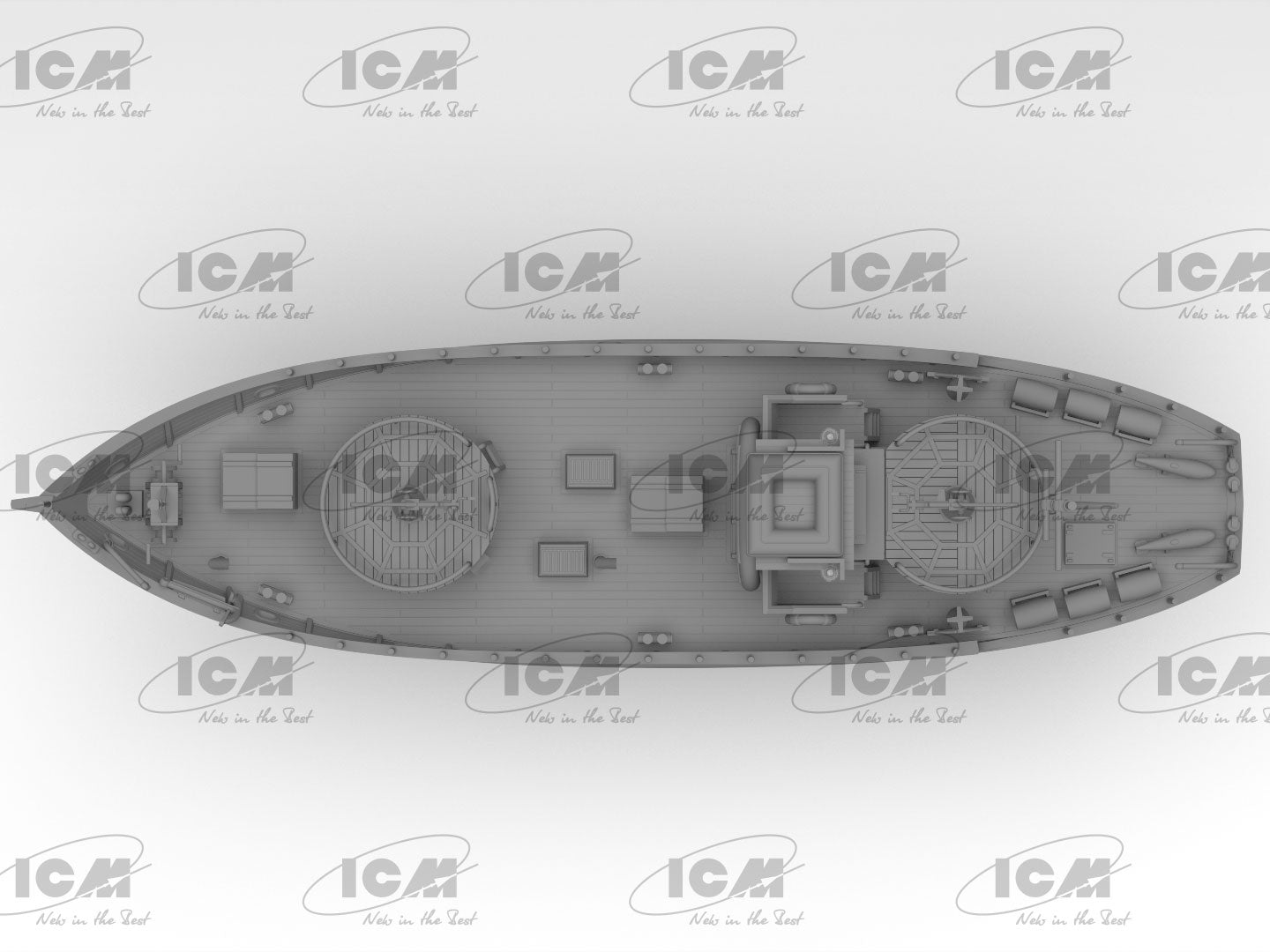 ICM 1/144 KFK Kriegsfischkutter WWII German multi-purpose boat (S.012)