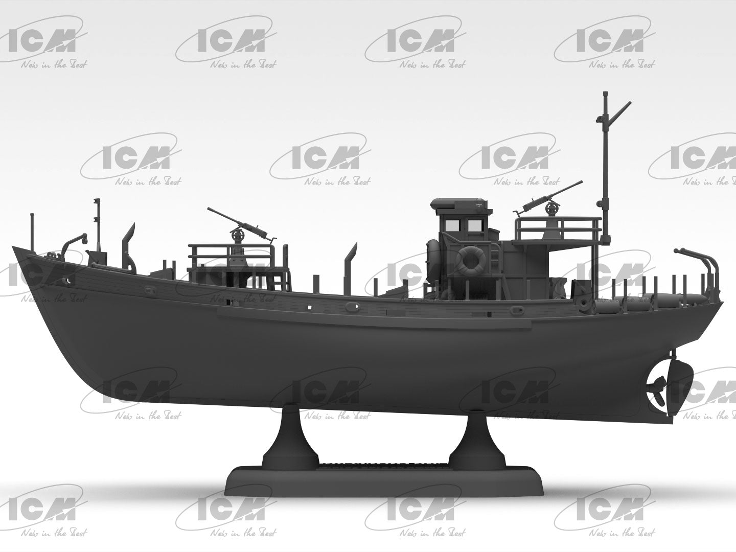 ICM 1/144 KFK Kriegsfischkutter WWII German multi-purpose boat (S.012)